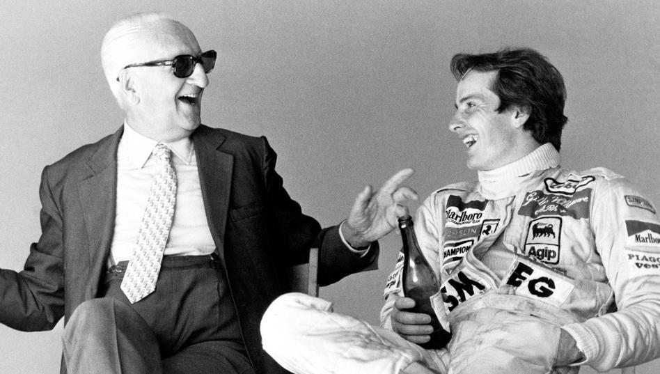 Picture story: When Enzo shared a laugh with Gilles