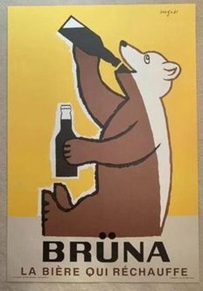 Raymond Savignac - Bière Bruna - Jaren 1990